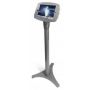 iPad Adjustable Stand with Space Enclosure Silver