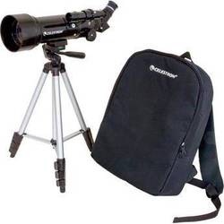 Celestron 21035Travel Scope 70mm f/5.7 AZ Refractor Telescope Kit