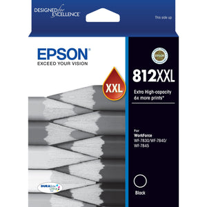 Epson 812XXL Extra High Capacity Ink Cartridge (Black)