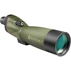 Barska AD1035020-60x60 WP Blackhawk Spotting Scope (Straight Viewing Green)