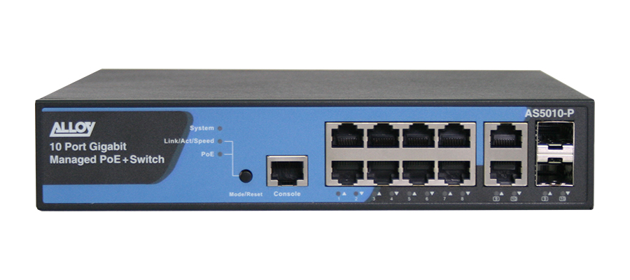 10 Port Layer 3 Lite Managed PoE+ Switch