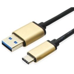 Astrotek AT-USB31CM30AM-1, USB-C 3.1 Type-C Male to USB 3.0 Type A Male Cable 1m, 1 Year, ASO CAB USBC-M-USBA-M-1M