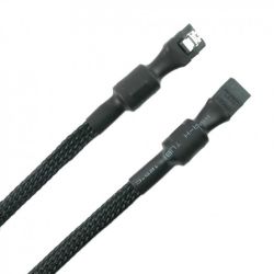 Simplecom CA110S 0.5M Premium SATA 3 III 3.0 HDD SSD Data Cable Sleeved Filtration Lead Clip Straight