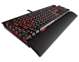 Gaming K70 Lux LED Keyboard Backlit Red Cherry MX Brown