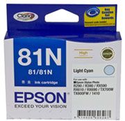 Epson 81N HighYld Light Cyan suit R290/RX610/TX700/TX800