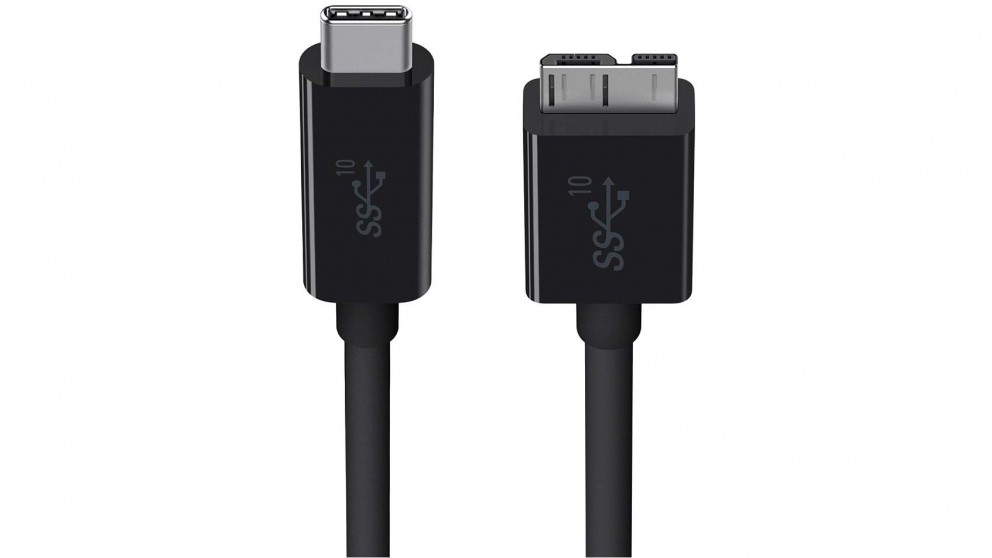 BELKIN USB-C(3.1) TO MICRO-B(3.1)CHARGE/SYNC CABLE,1M,2YR WTY