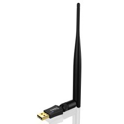 Simplecom NW611 AC600 Wireless Dual-Band USB Adapter 5dBi High Gain Antenna• Support Windows 10• 802.11ac Dual Band supports 5GHz and 2.4GHz network