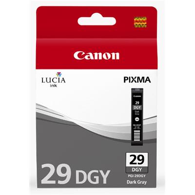 Canon PGI29 Dark Grey Ink Tank - 119 pages