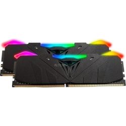 Patriot PVR416G320C6K, Viper RGB, DDR4 16GB(2X8GB), 3200 MHz, CL16, 1.35V, Limited Lifetime Warranty, PAT MEM 4-16GB-PVR416G320C6K