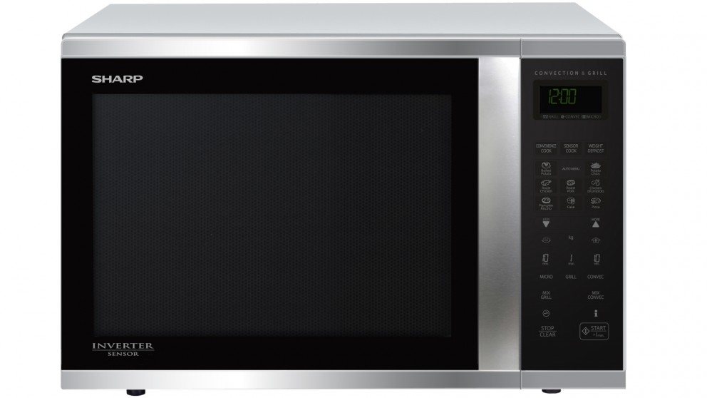 Sharp 1000W Large Convection Microwave Oven - Stainless Steel