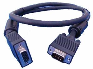 8ware RC-3054F5, VGA Monitor Extension Cable HD15M-F with Filter UL Approved 5m, 8WR CAB VGA-MON-M-F-FILTER-5M