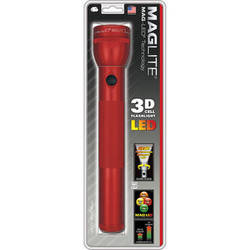 3D Maglite LED FLSHLGHT Red