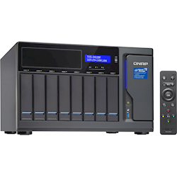 QNAP TVS-882BR-ODD-i7-32G 8-bay NAS 1 x  Blu-ray optical drive bundlled Core™ i7-7700 3.6 GHz 32GB RAM  2y wty