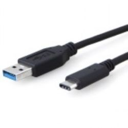 8ware UC-3001AC, USB 3.1 Cable Type-C to A Male to Male, 1m, Black, 1 Year Warranty, 8WR CAB USB3.1-TYPE-C-A-M/M-1M