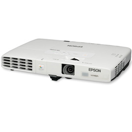 Epson EB-1771W (V11h477053)  Corporate Portable Multimedia Projector - WXGA; 3000 ANSI Lumens; 2000:1 Contrast; 1.7kg and Ultra